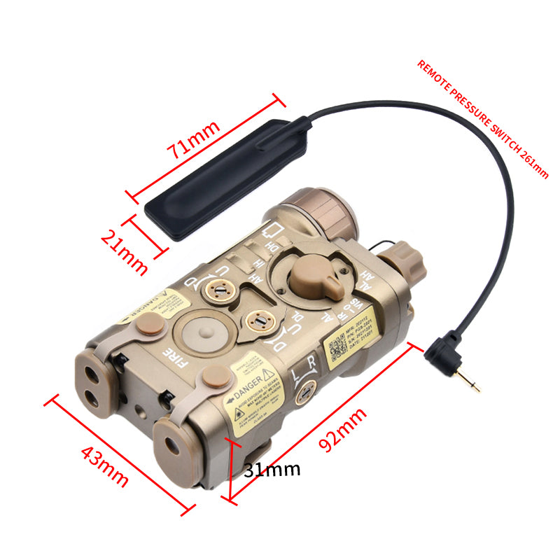 All-Metal NGAL(Next Generation Aiming Laser)
