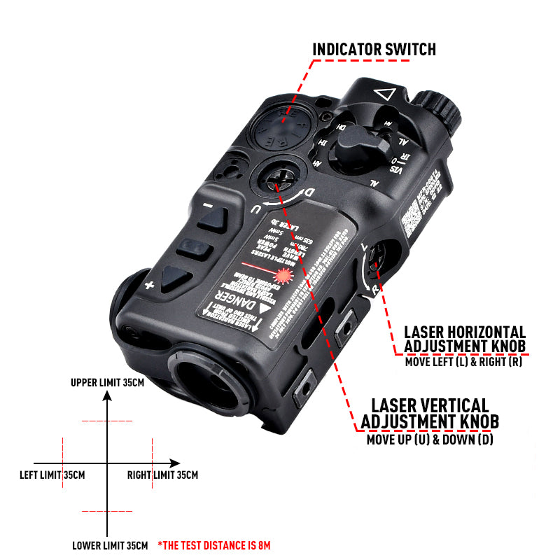 All-Metal RAID X (RUGGEDIZED AIMING/ILLUMINATION DEVICE)