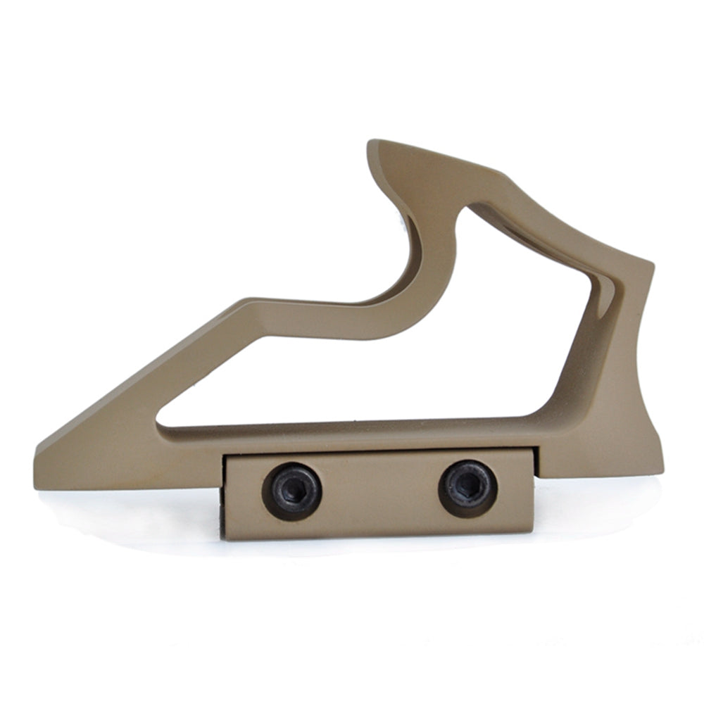 CNC Picatinny System Short Angled Grip