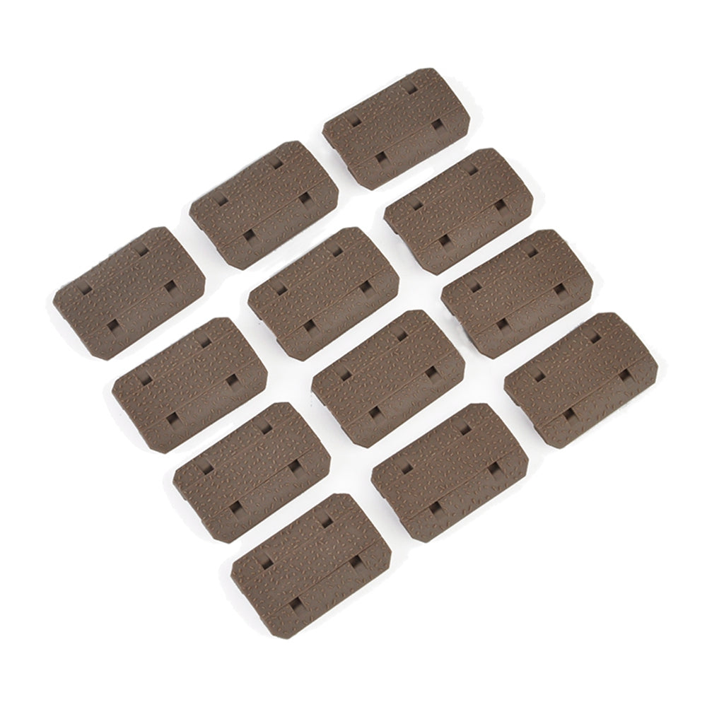 M-LOK Type 2 Rail Covers(12 pieces)