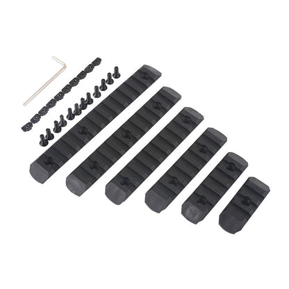 KeyMod&M-LOK Polymer Rail Set (6 pcs)