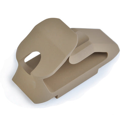 CNC Picatinny System Short Angled Grip