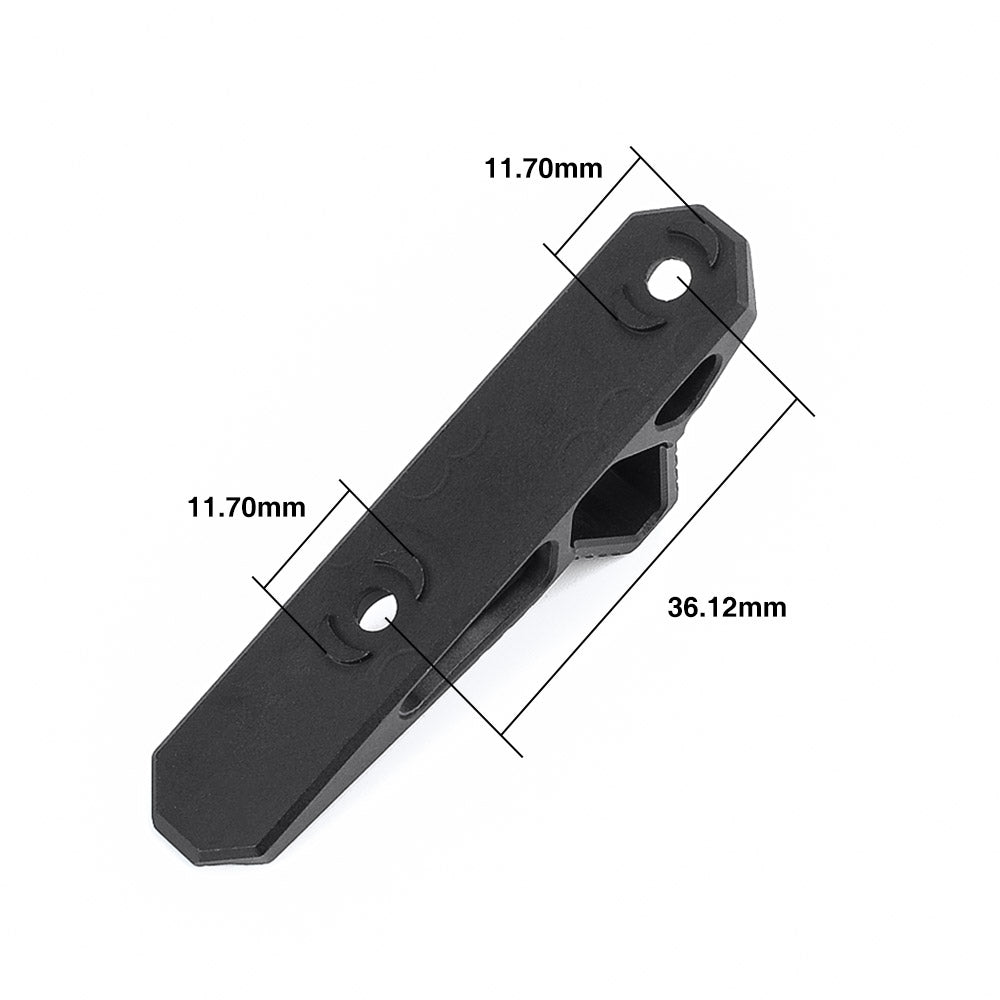 Angled Foregrip Hand-Stop KeyMod & M-LOK
