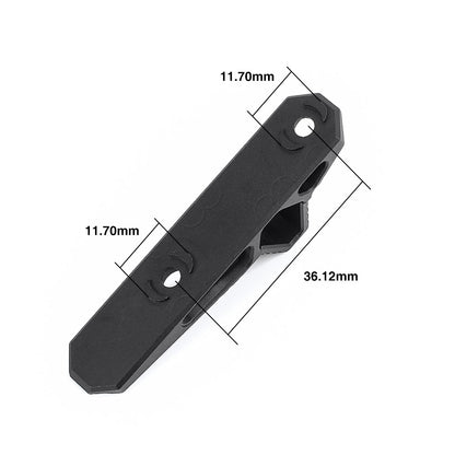 Angled Foregrip Hand-Stop KeyMod & M-LOK
