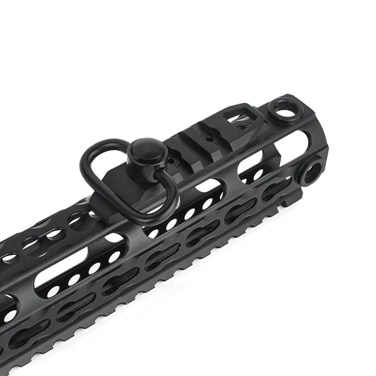 3-Slot M-lok and Keymod Aluminum Rail With QD Sling