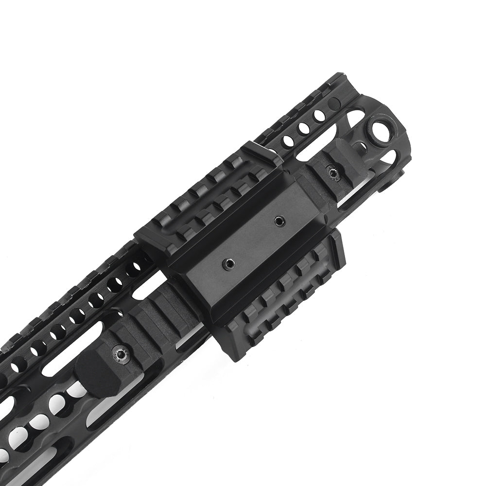 Dual Offset Rail Interface Mount Base